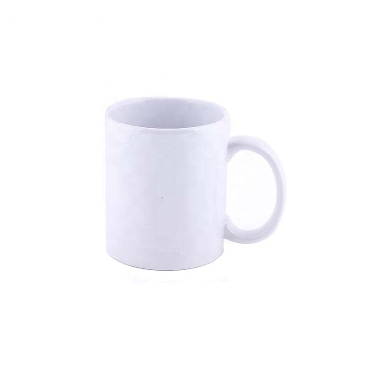 yiwu water cup,Text White Ceramic 11 Oz Coffee Mug Customizable, (White),sublimation mugs ceramic