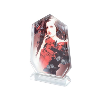 Wholesale Blank Sublimation Crystal Photo Frame DIY Blank Crystal Photo Frame Personalized Custom