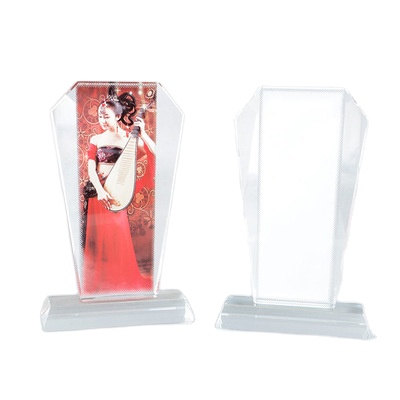 wholesale blank sublimation Crystal photo frame personalized custom printing picture crystal photo frame