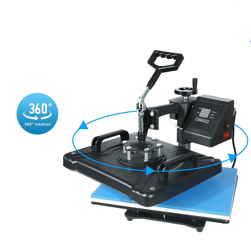 high quality New Digital Clamshell 15" X 12" Heat Transfer Press t-shirt printing machine
