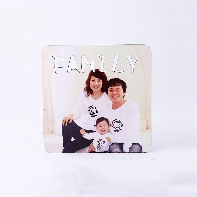 High Quality 5mm sublimation MDF photo frame, sublimation blank board