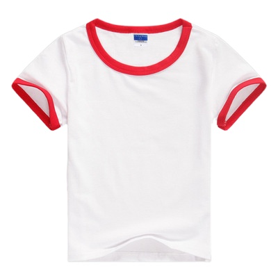 Custom kids sublimation t shirt pastel cotton shirt kids blank shirts Logo Customize Blank Plain T-Shirt For Kids