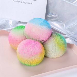 PVA spray paint puffer ball stress relief toys