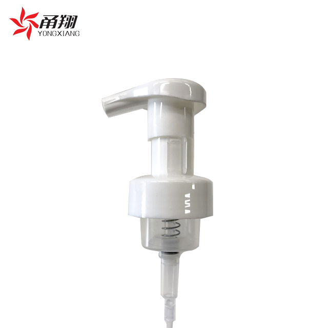 Best High Quality Homemade Foam Sprayer Quotes –  Professional Plastic White Foam Dispenser 40MM Foam Pump 40 mm 42mm 40/410 43/410 Foam Pump Liquid Soap Dispenser Pump – Yongxiang