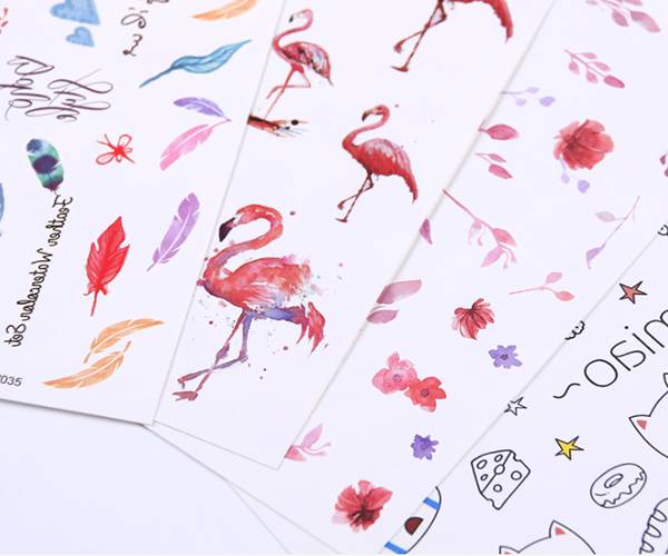 Custom specifications custom cartoon pattern animal cartoon tattoo stickers Featured Image