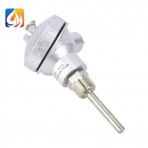 100mm Armored Thermocouple High Temperature Type K Thermocouple Temperature Sensor can be heated to 0-1200 degrees Celsius