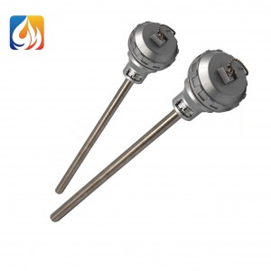 visokokvalitetni industrijski senzor temperature od nehrđajućeg čelika rtd pt100 k tipa termoelementa