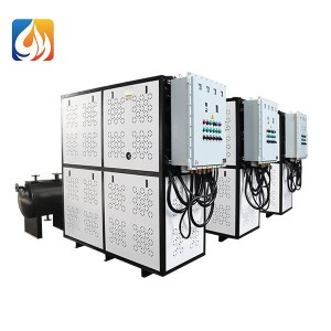 Roller thermal oil heater