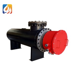 Explosion-proof gas pipeline electric heater