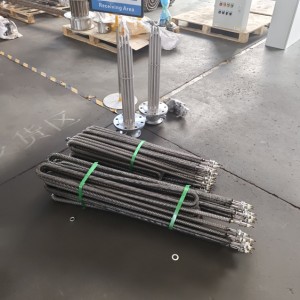 Industrial Electric Customized Finned Tubular Air Heater for Food Dehydrator
