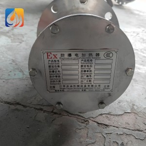 Explosion-proof 20KW industrial electric flange immersion heater element with junction box
