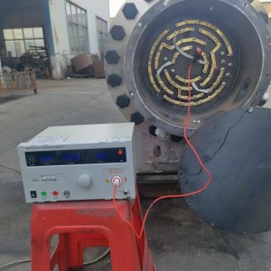 High temperature gas electric heater