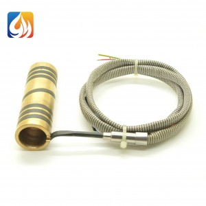 Calentador de bobina de canal caliente de latón con termopar tipo K/J