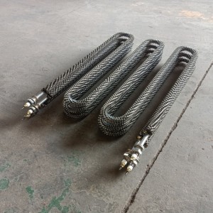 Industrial Electric Customized Finned Tubular Air Heater for Food Dehydrator