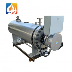 Water tank circulation pipeline electric heater