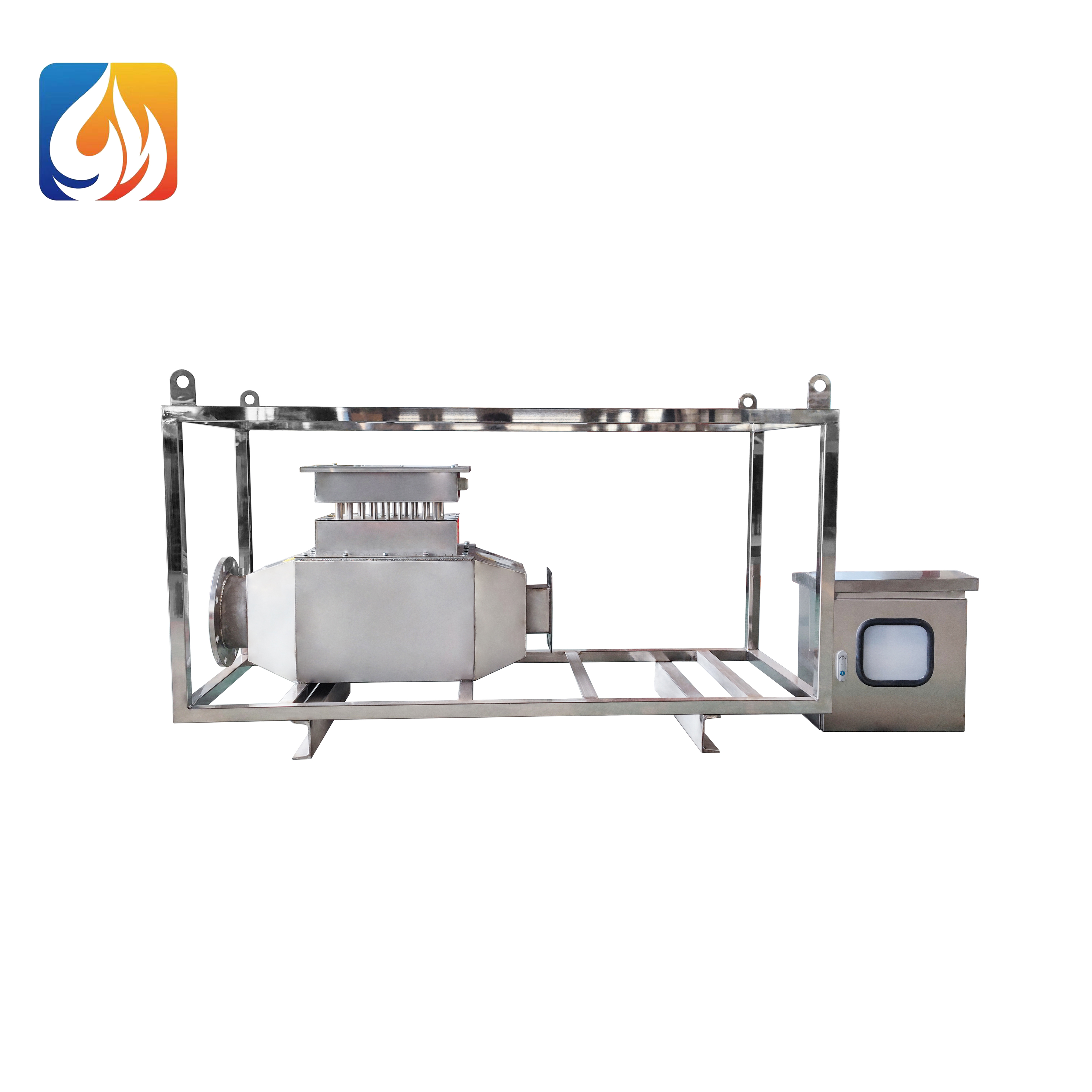 Customized 50KW stainless steel air duct heater Featured Image