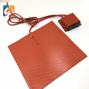 300*300mm silicone rubber heating pad with digital temperature controller