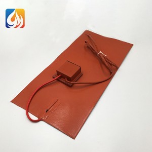 Electric silicone rubber heater element flexibl...