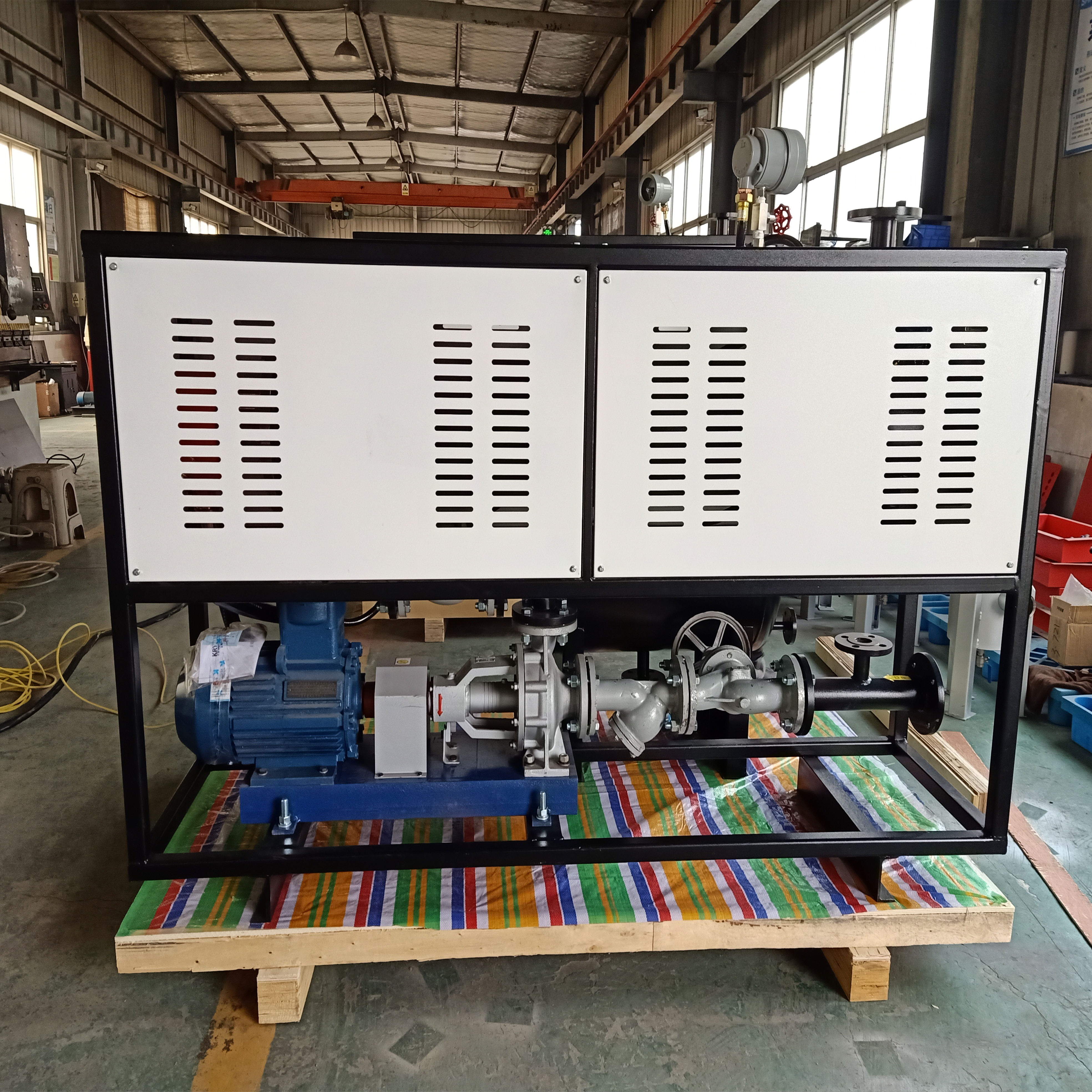 Application of electric thermal oil heater