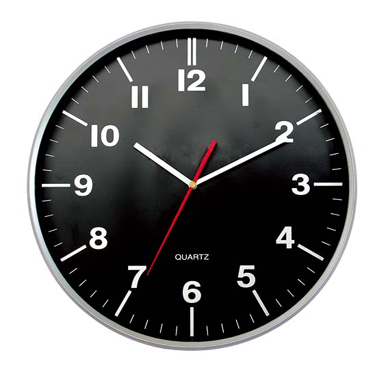 Customized clock 12 inch advertising promotion gift quartz analog plastic wall clock cheap clock