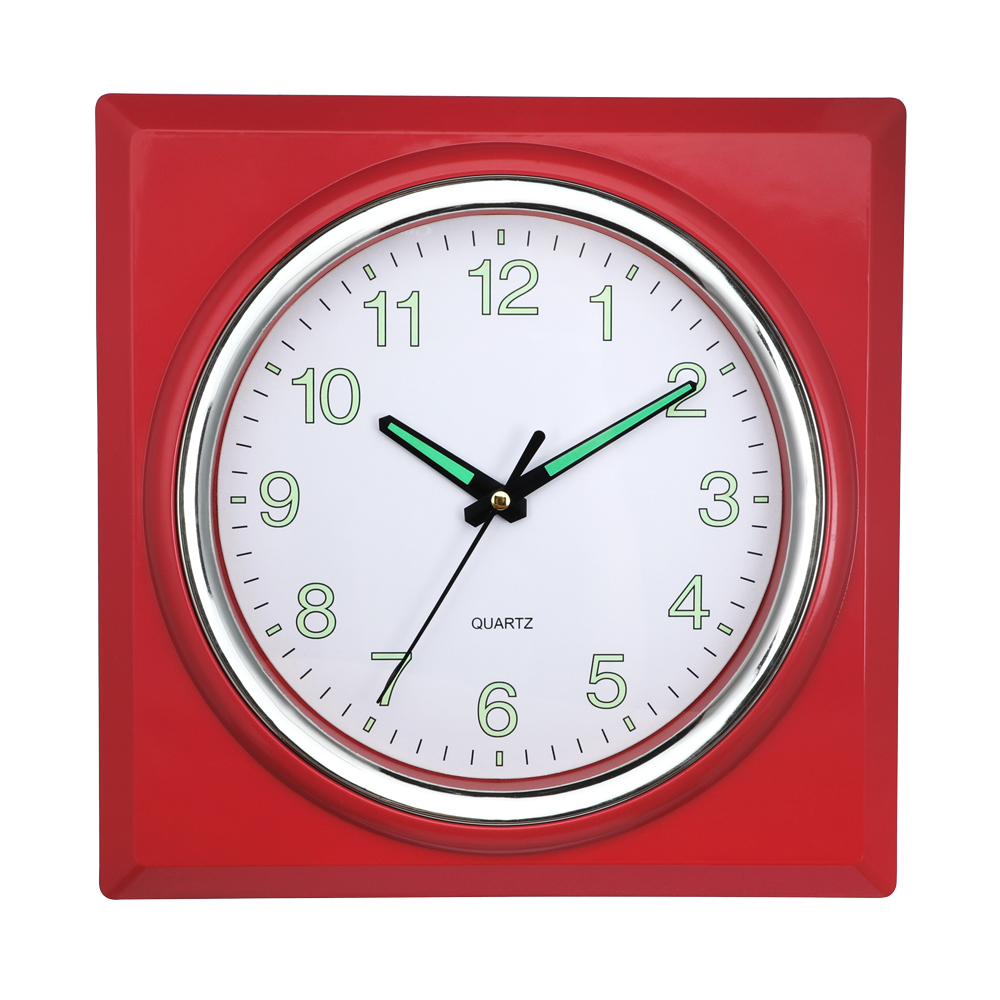 New Design Creative premium gift custom wall clock 10 inch Night Light Luminous Wall Clock for Children’s room Featured Image