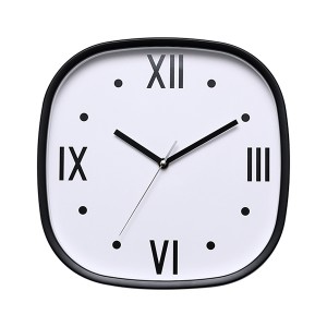 2022 New Style Halloween Clock - 12 Inch Silent Home office wall decoration custom Square Wall Clock – Wansike