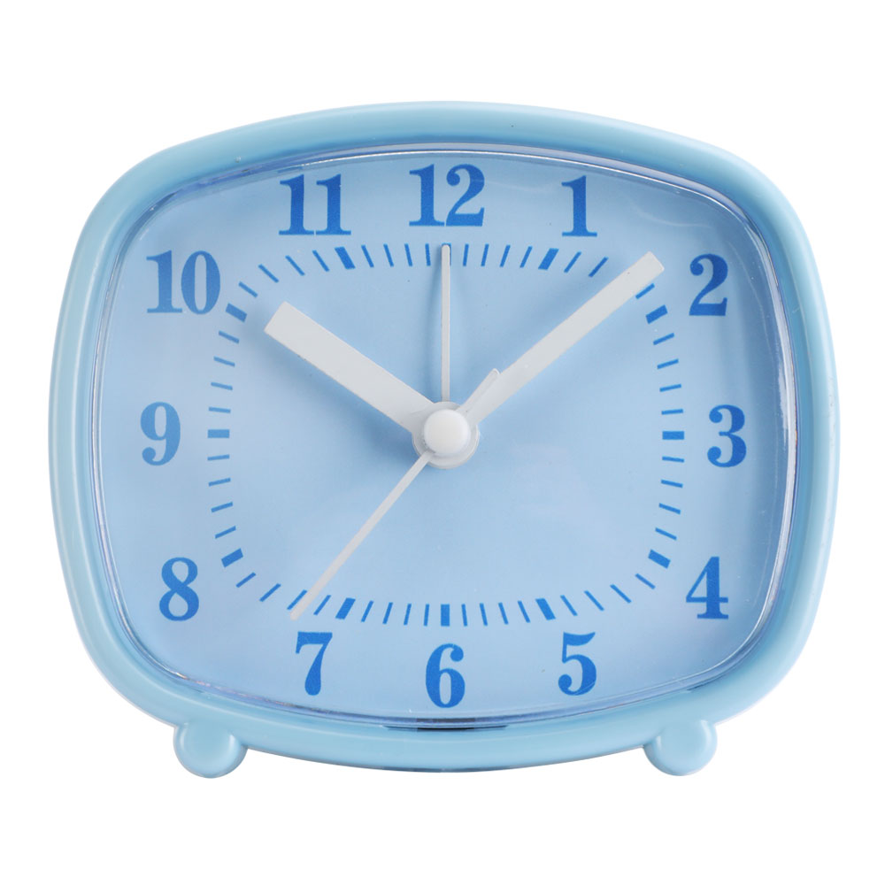 Hot Sale New Design Cheaper Plastic Square Alarm Clock
