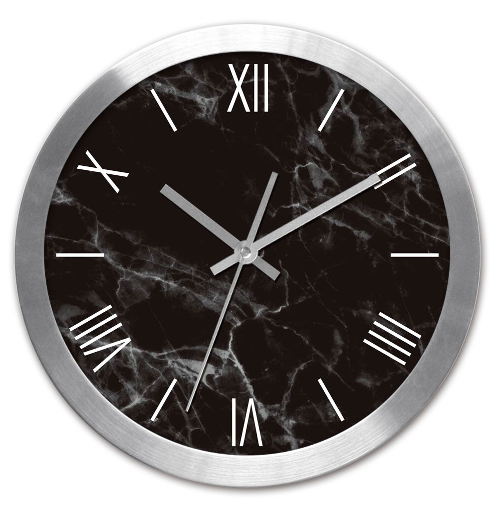 12 Inch Metal Silent New Design custom Round Wall Clock