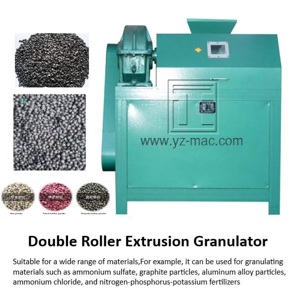 Graphite granule extruder for pelletizing