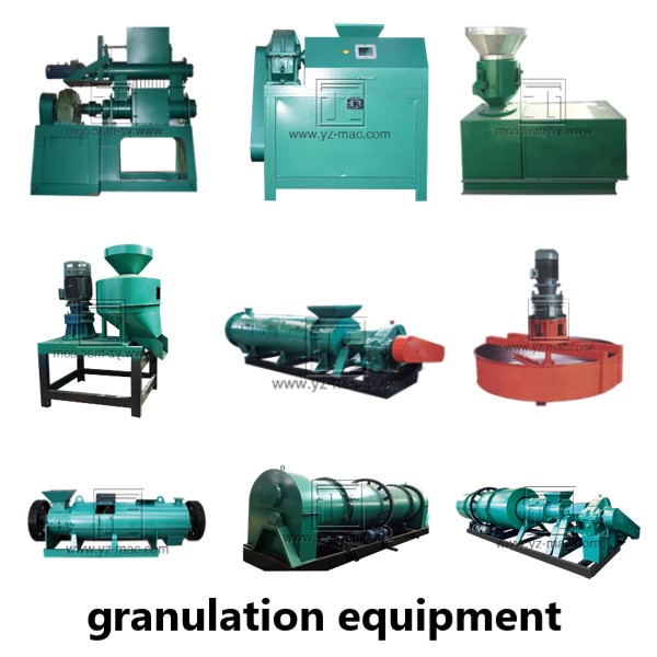 Various granulators