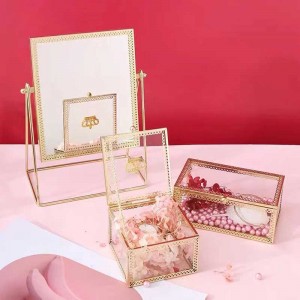 High Performance Glass Flower Box - Glass Jewel Box – Fushengda