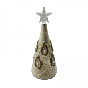 China wholesale Vintage Glass Candle Holders - 2022 Hot Sales Glass Tree with LED Light – Fushengda
