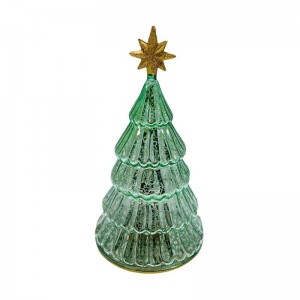 LED Glass Christmas Tree