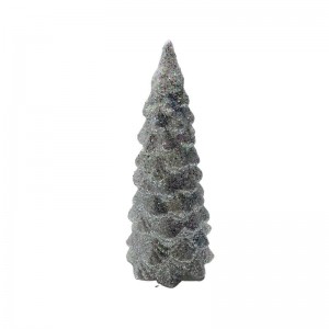 2022 wholesale price Hanging Glass Candle Holders - 2022 Christmas Glass Tree with LED lights – Fushengda