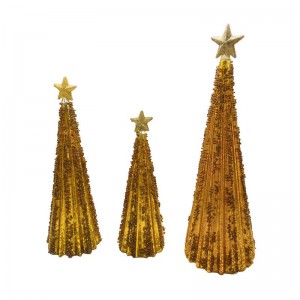 China Cheap Price Large Glass Christmas Ornaments - Home Decoration Glass Christmas Tree – Fushengda