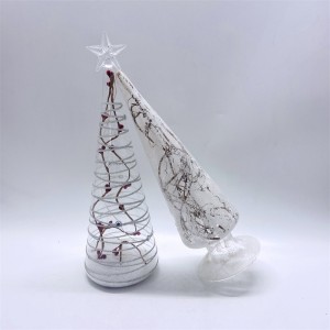LED Glass Christmas Tree 