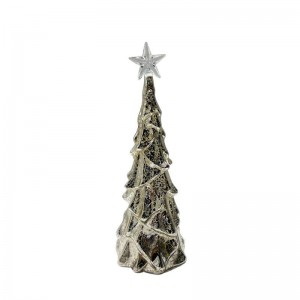 Chinese Professional Glass Christmas Tree Ornament -  2022 Hot Sales Glass Tree with LED Light – Fushengda