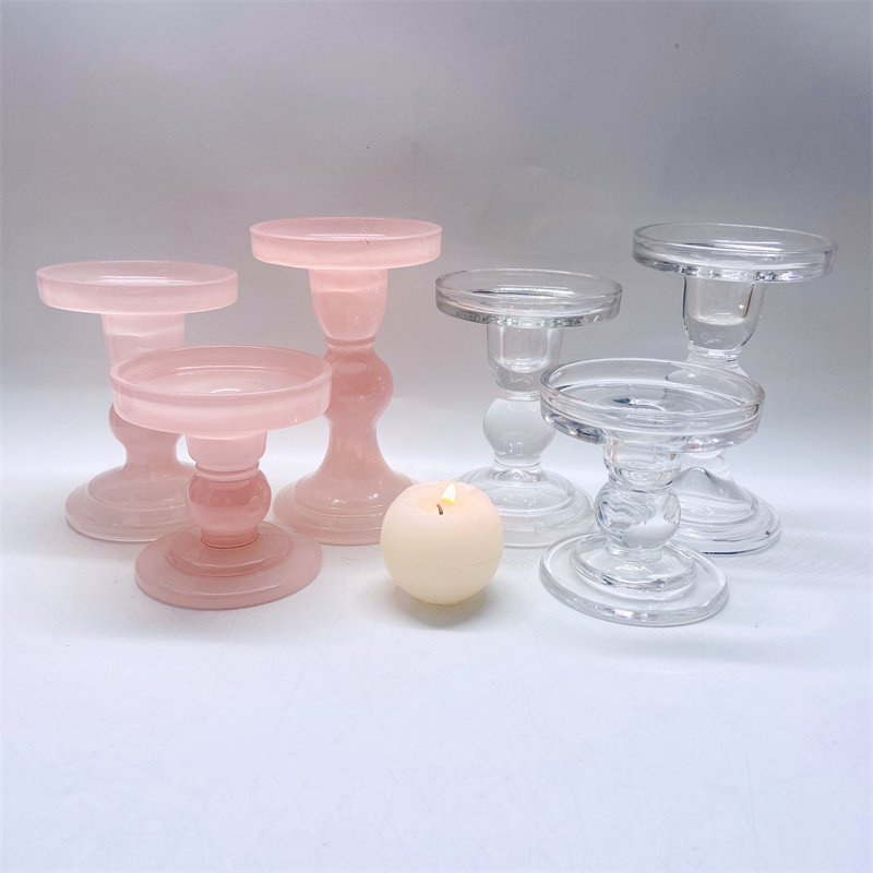High Quality Wedding Candlestick Glass Candle Holders for Home Decor Featured Image