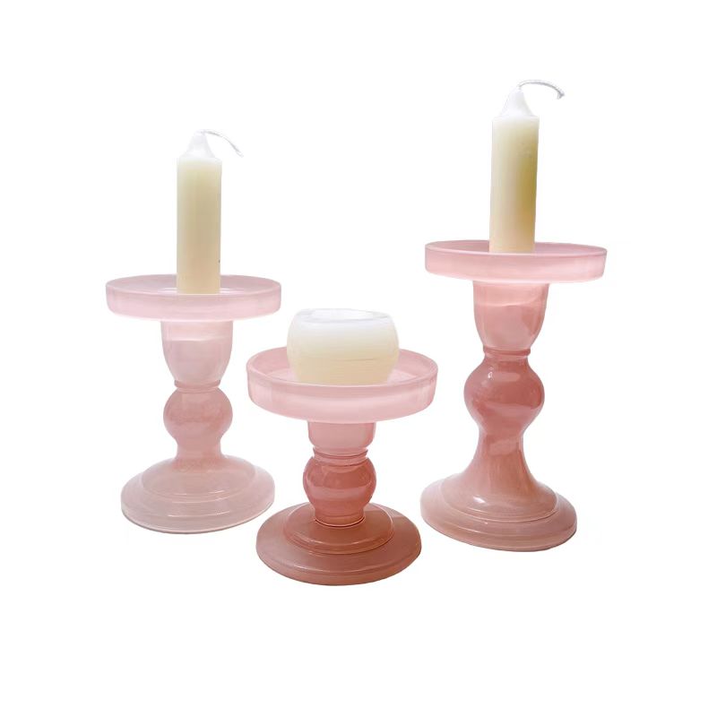 Wholesale Drinking Glass Cover Plate - High Quality Wedding Candlestick Glass Candle Holders for Home Decor – Fushengda