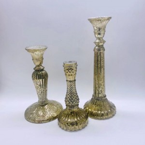 High-grade contracted style glass candlestick table table decoration