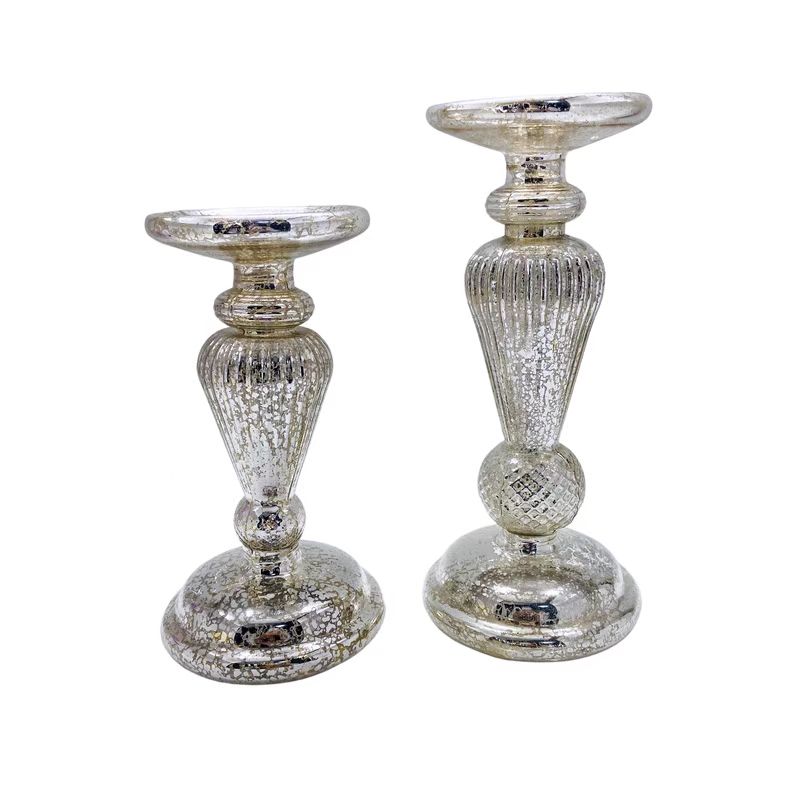 Manufacturer For Crystal Trophy - Decoration Circular Candlestick Wedding Decoration Candlestick Christmas Candle Stand Candlestick – Fushengda