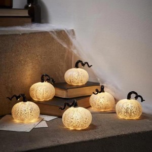 LED Pumpkin Halloween Pumpkin Lantern Light Thanksgiving and Halloween Decoration