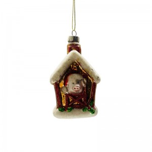 Hot Sell Holiday Decor Souvenirs Christmas Gift Resin Christmas Tree Hanging Ornaments