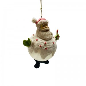 Christmas Glass Blown Ornaments for Home Decoration，Christmas Tree, Santa Claus, Snowman,