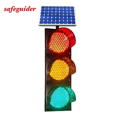 Custom OEM Solar Traffic Sign Price - 300mm Driveway Solar LED Traffic Light  – Qixiang