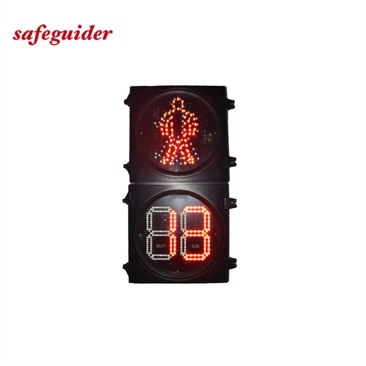 Custom OEM Led Traffic Light Pole Manufacturers - 200mm Pedestrian Signal With Countdown Timer  – Qixiang
