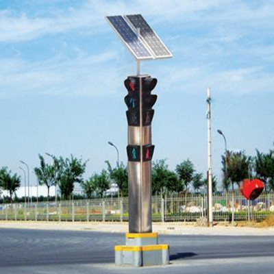 The function of solar traffic lights