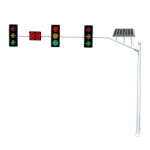 Traffic Light with Solar Panel