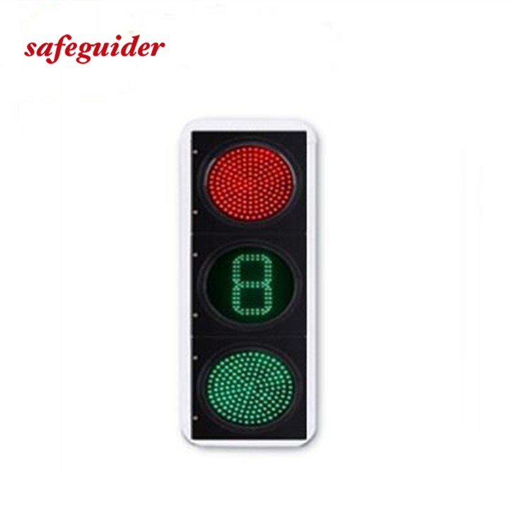 400mm Traffic Lights With Matrix Countdown Timer  – Qixiang