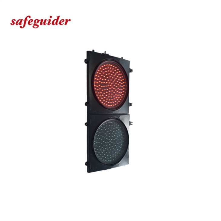 Custom OEM Led Traffic Signals Quotes - Red Green LED Traffic Light 400mm  – Qixiang